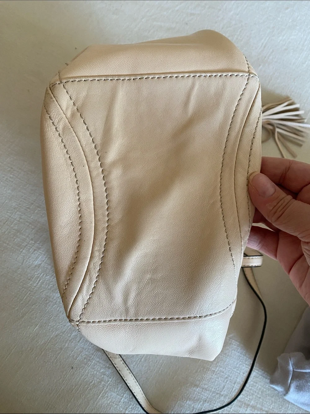 J. Crew see leather